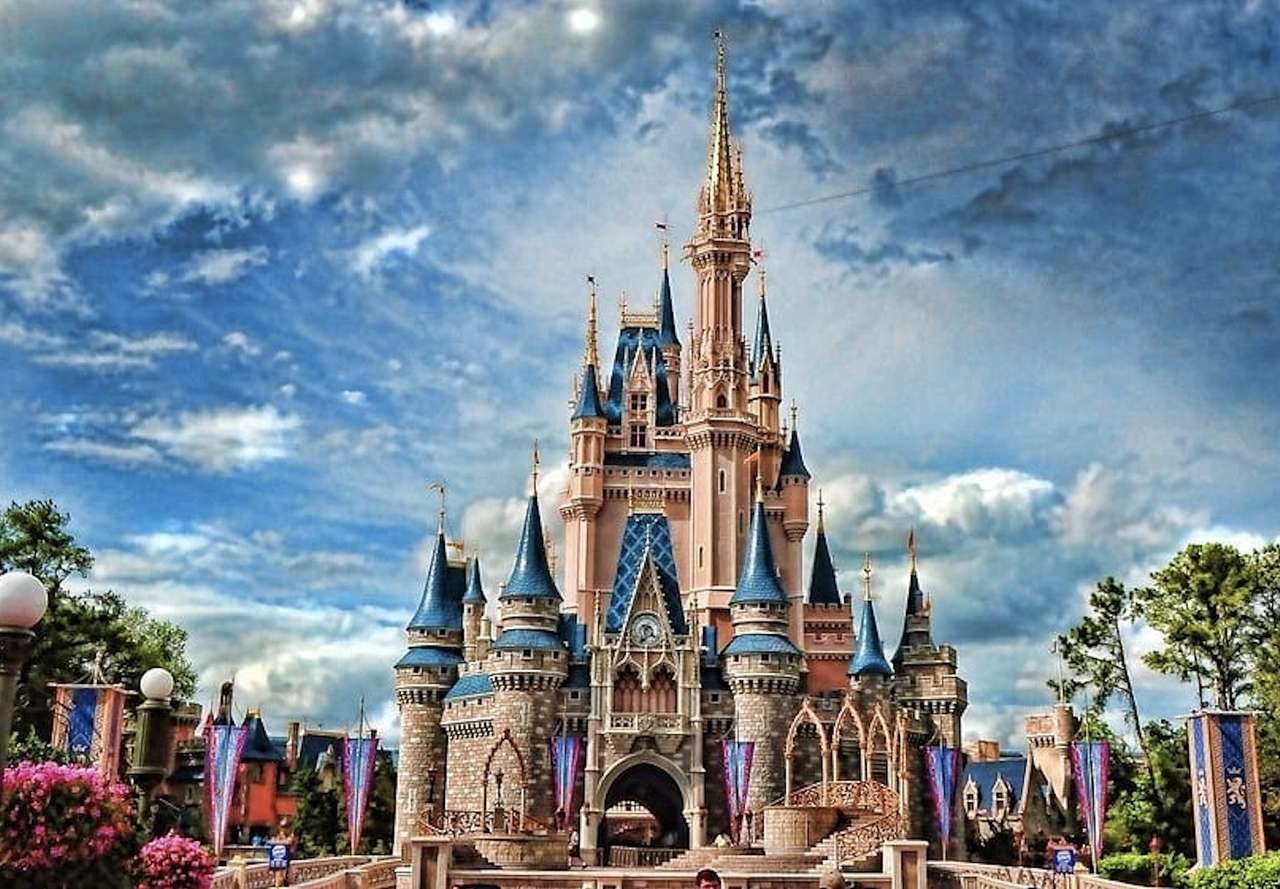 Disney Castle, Schönheitsfreuden Online-Puzzle