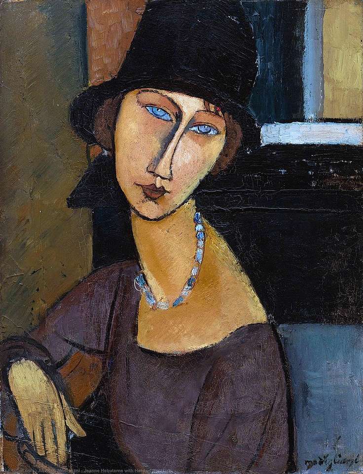 Modigliani Amadeo: Jeanne rompecabezas en línea