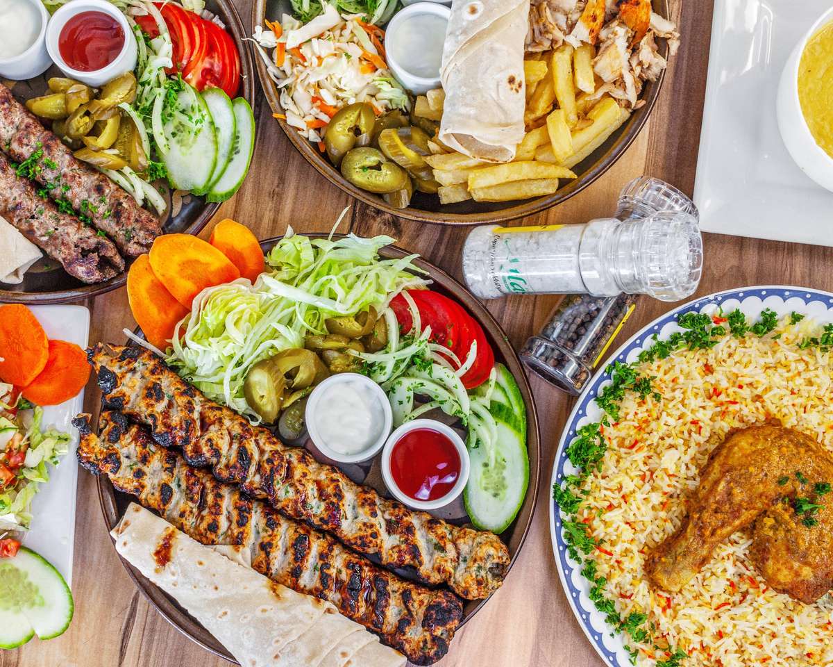 Perské jídlo skládačky online