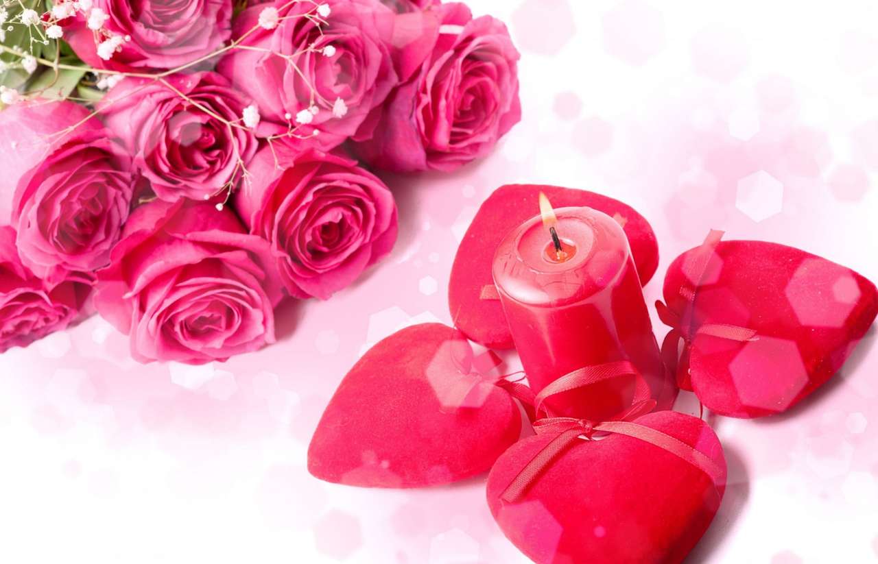 Süße Inspiration zum Valentinstag :) Online-Puzzle