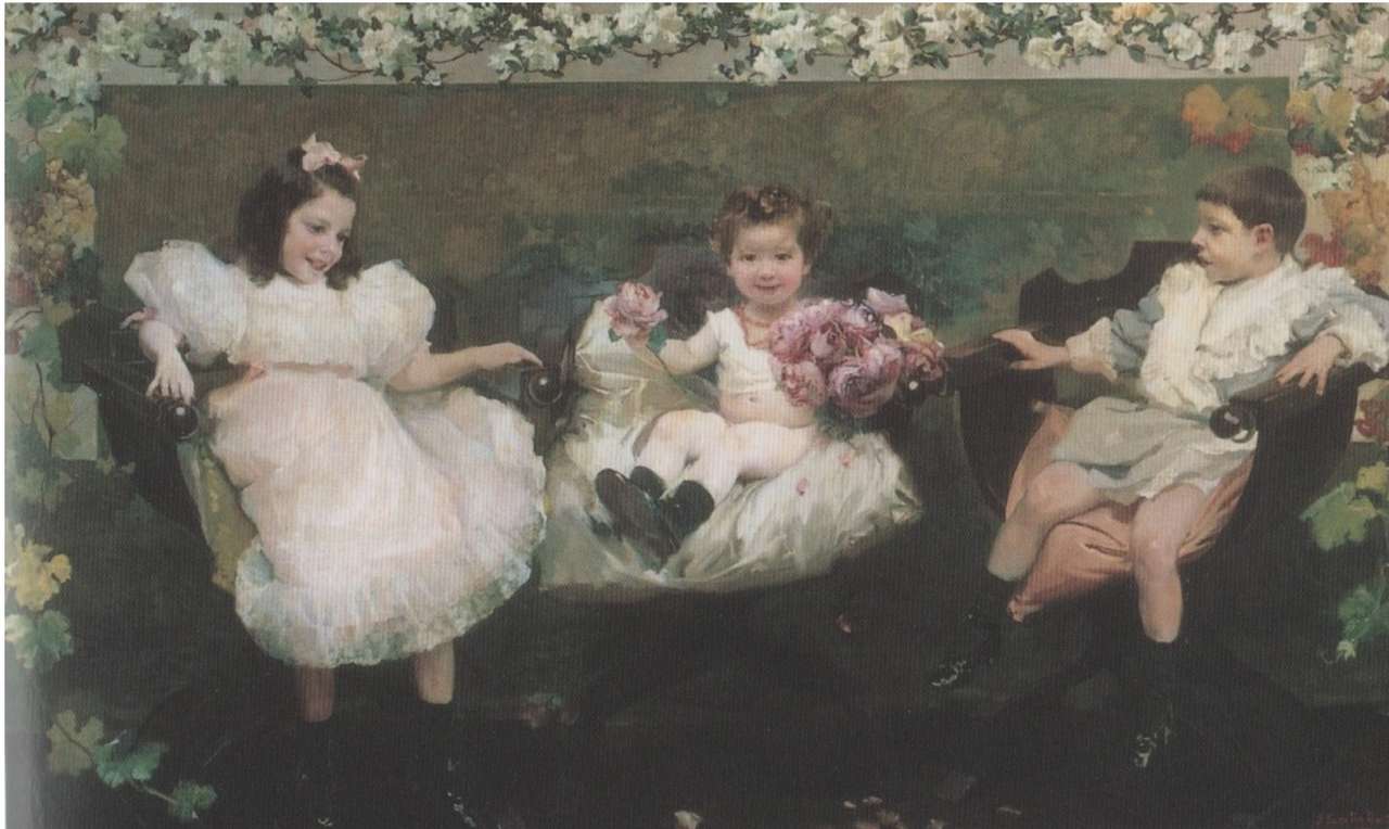 "Децата ми". Сорола, 1896 г онлайн пъзел
