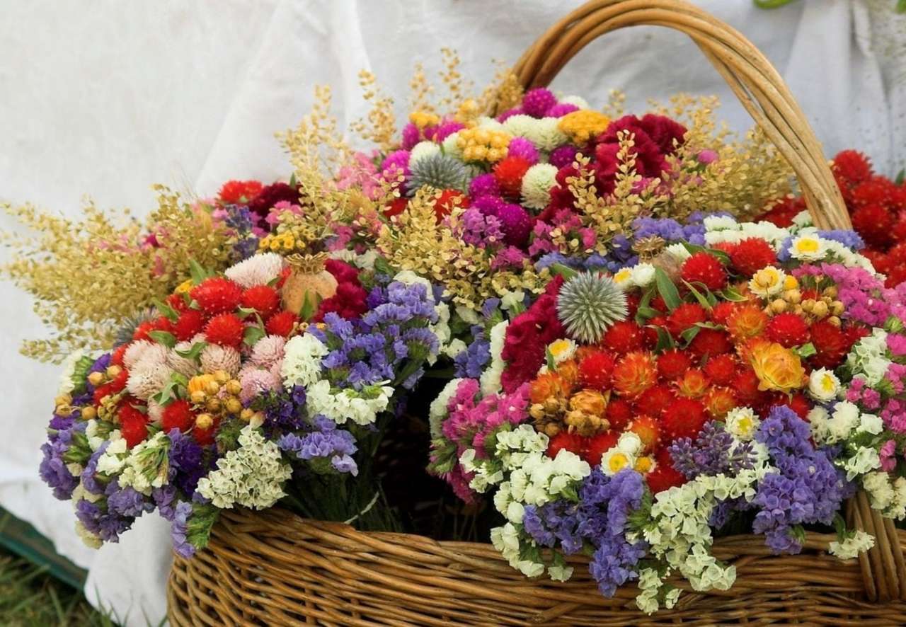 Lovely autumn bouquets online puzzle