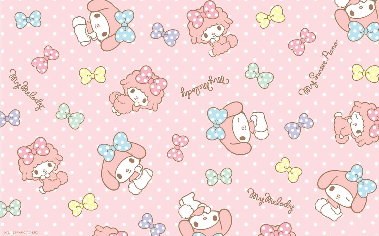 My Melody Tiles online παζλ