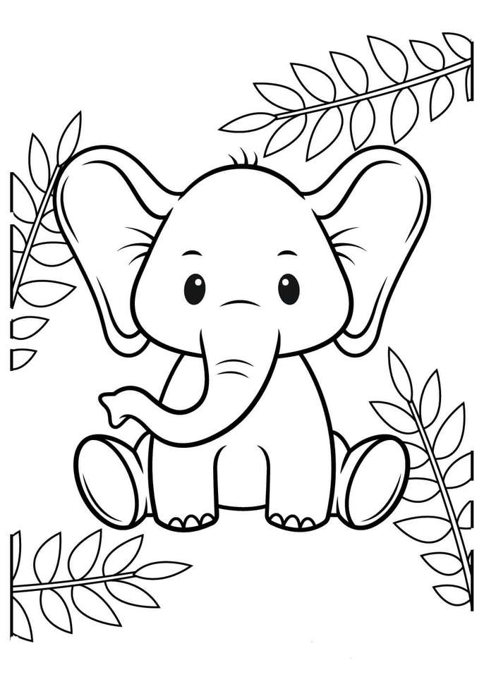 elefant Pussel online