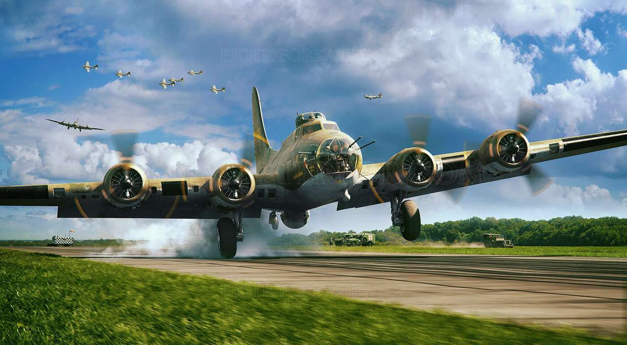 b-17 flying fortress jigsaw puzzle online