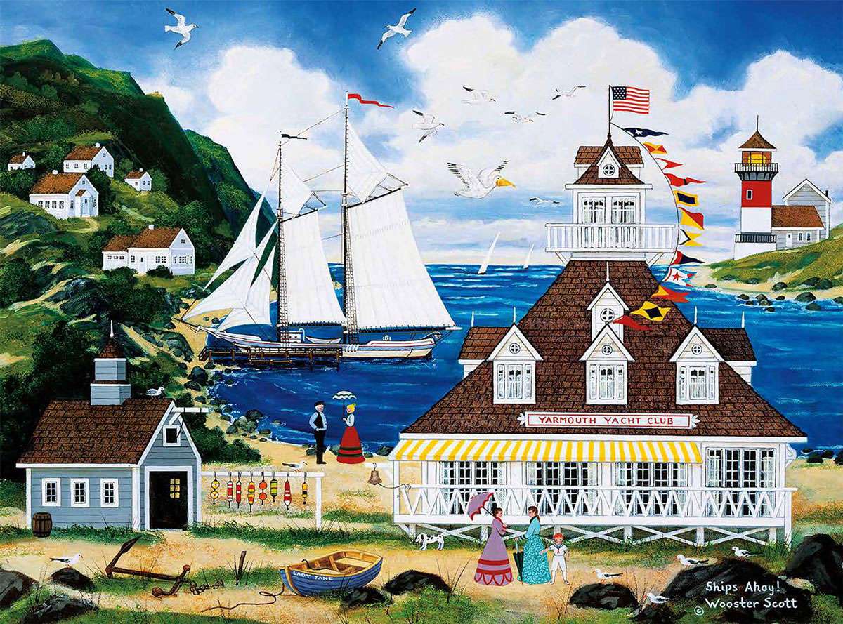 Ships ahoy jigsaw puzzle online