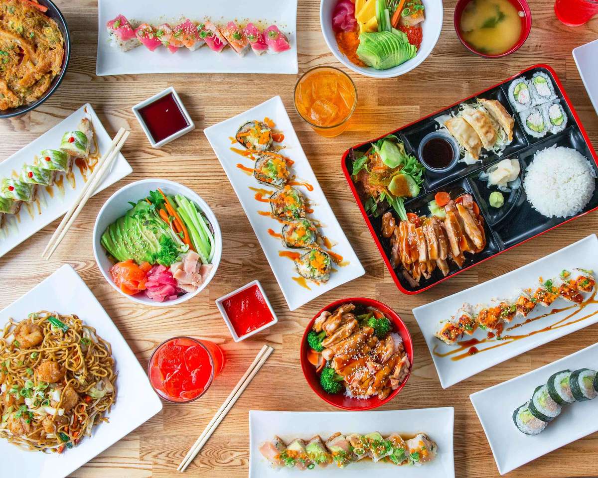 Sushi večeře skládačky online