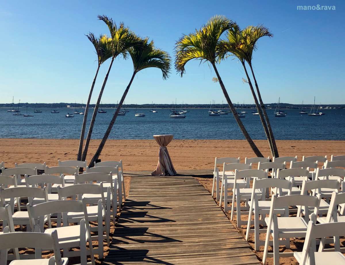 Сватбен плаж в Маями, Флорида ;) онлайн пъзел