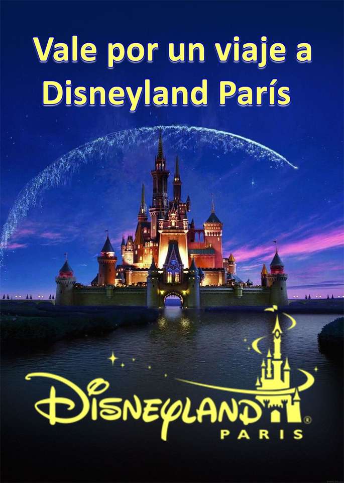 výlet do Disneylandu v Paříži skládačky online