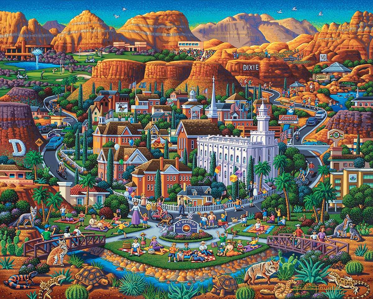 Sunny St. George jigsaw puzzle online