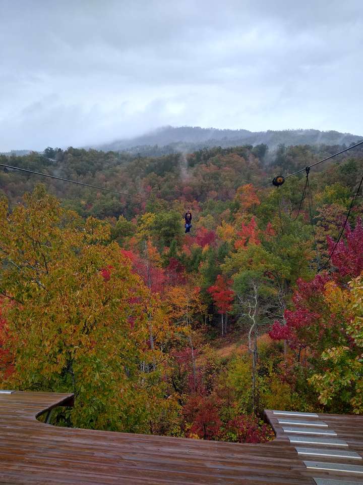 Podzim v Smoky Mountains skládačky online
