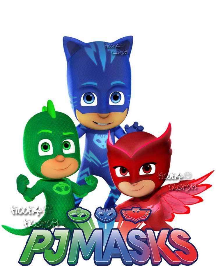 Pyjama-Maske Superhelden Online-Puzzle