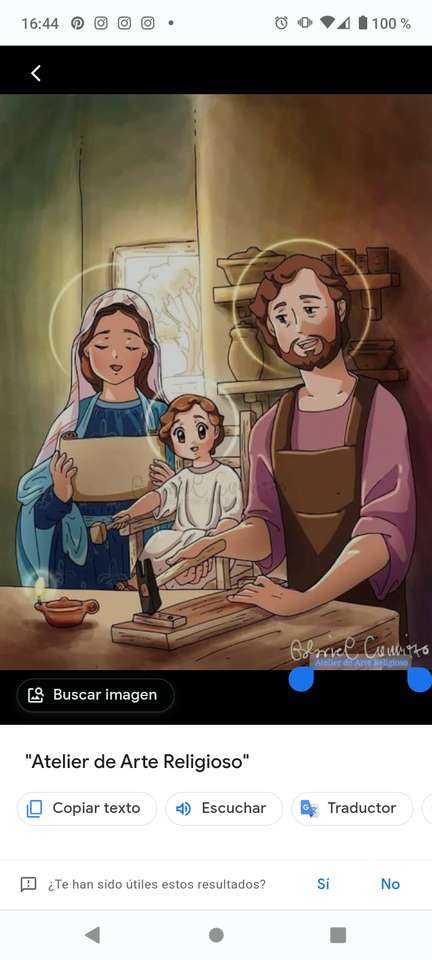 Holy Family online puzzle