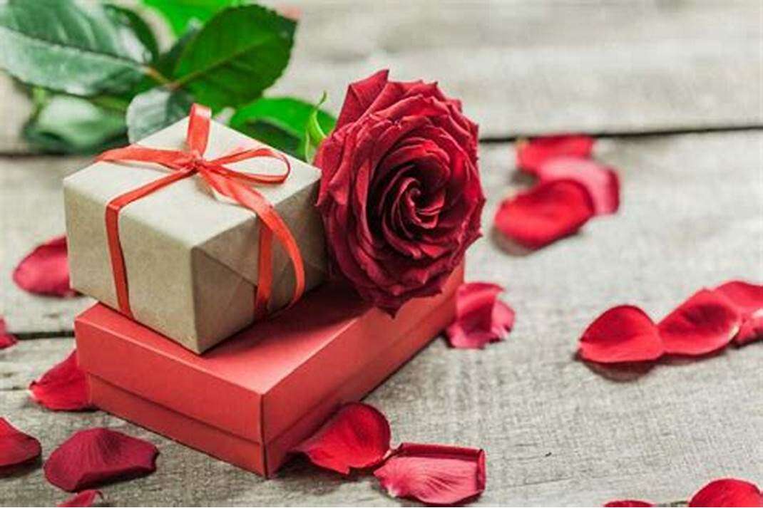 Подарък за Свети Валентин онлайн пъзел