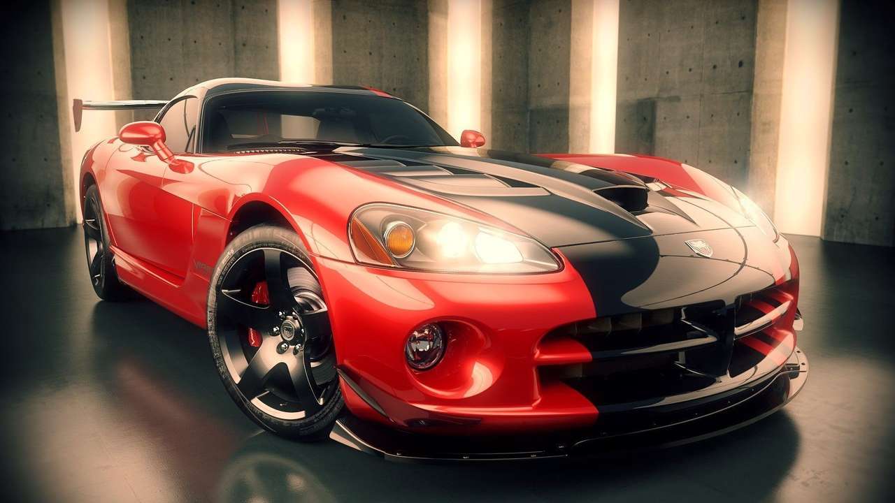 Dodge Viper puzzle online