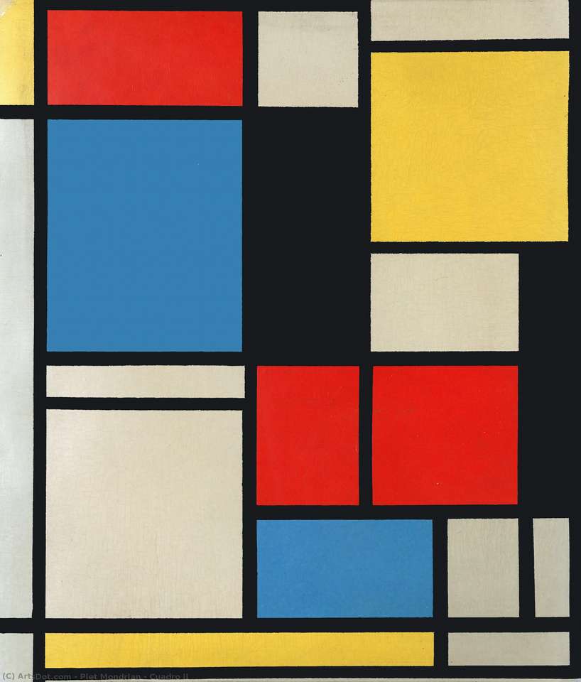 PIET MONDRIAN online puzzle