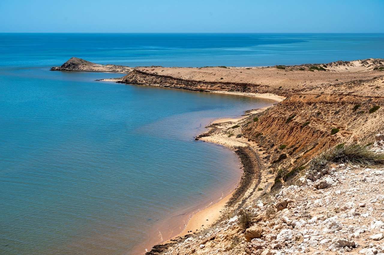 Beira-mar Litoral Seascape Praia Rochas Água quebra-cabeças online