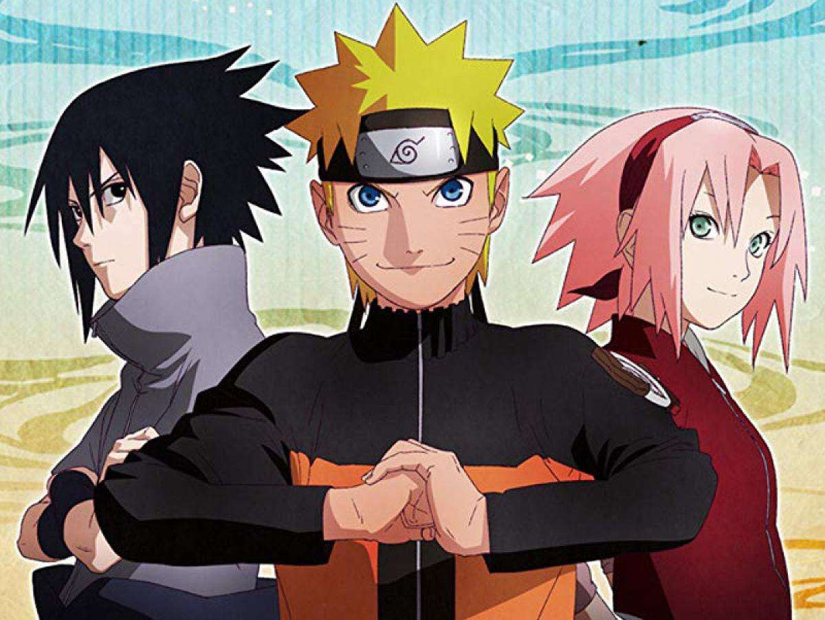 Naruto, Sasuke und Sakura Online-Puzzle