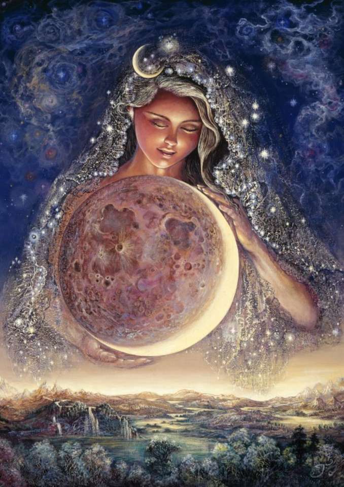 лунна богиня онлайн пъзел