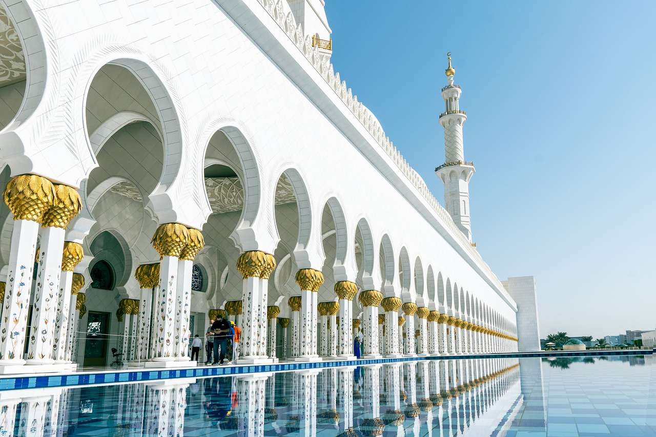 Emiraten Tempel legpuzzel online