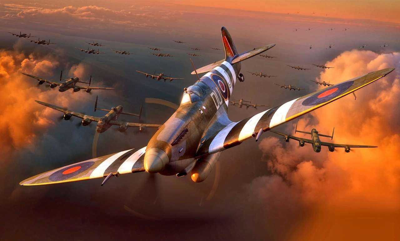 Lancaster Spitfire rompecabezas en línea