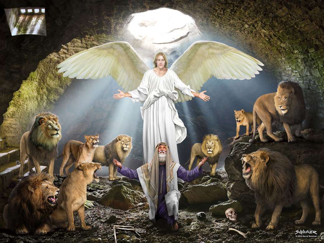 DANIEL IN THE PIT jigsaw puzzle online
