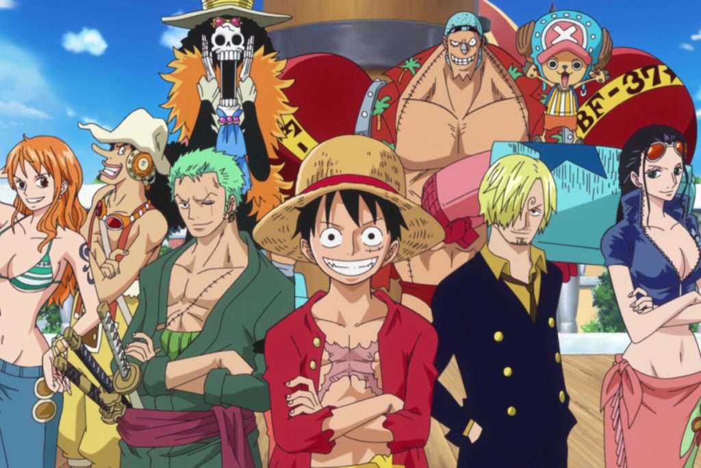 Екипаж от One Piece онлайн пъзел