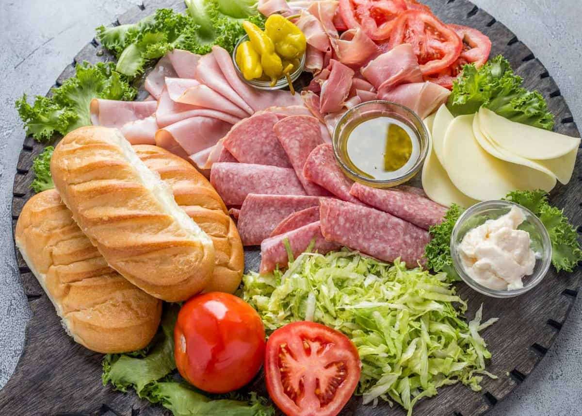 Italiensk Sub Sandwich Board Pussel online