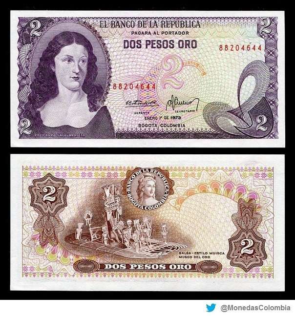 två pesos sedel Pussel online