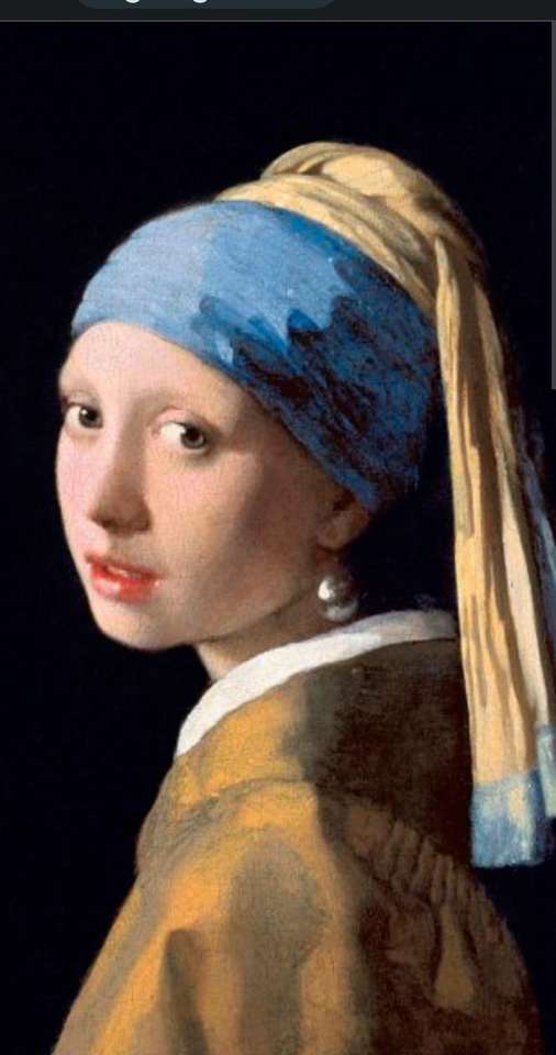 woman with pearl earring jigsaw puzzle online