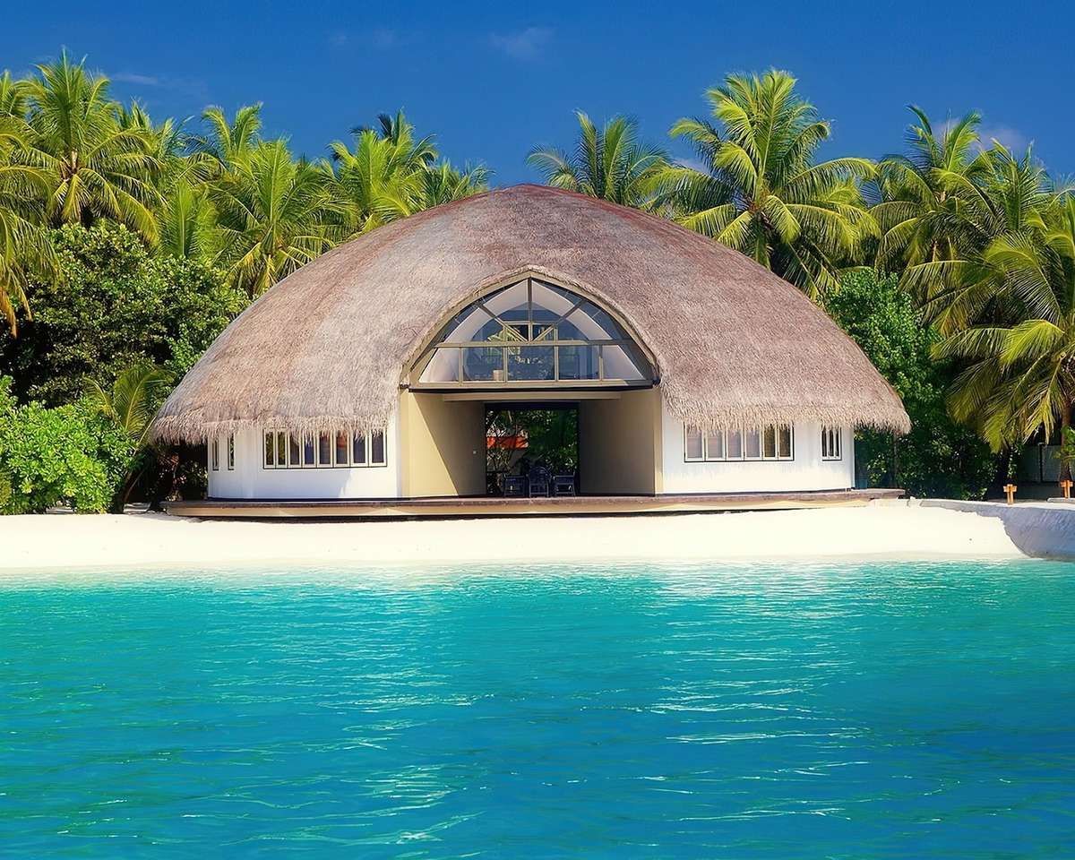 Een huis in een tropisch klimaat online puzzel