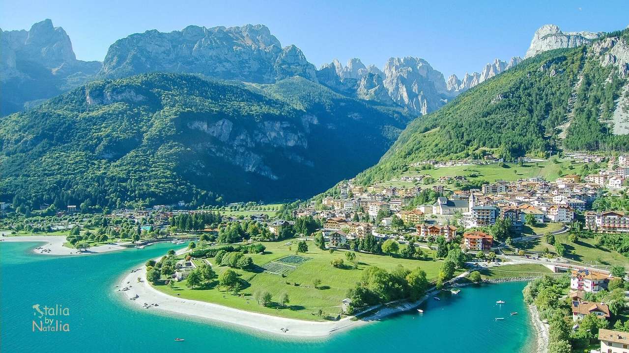 Auronzo, Dolomieten Alpen, Italië legpuzzel online