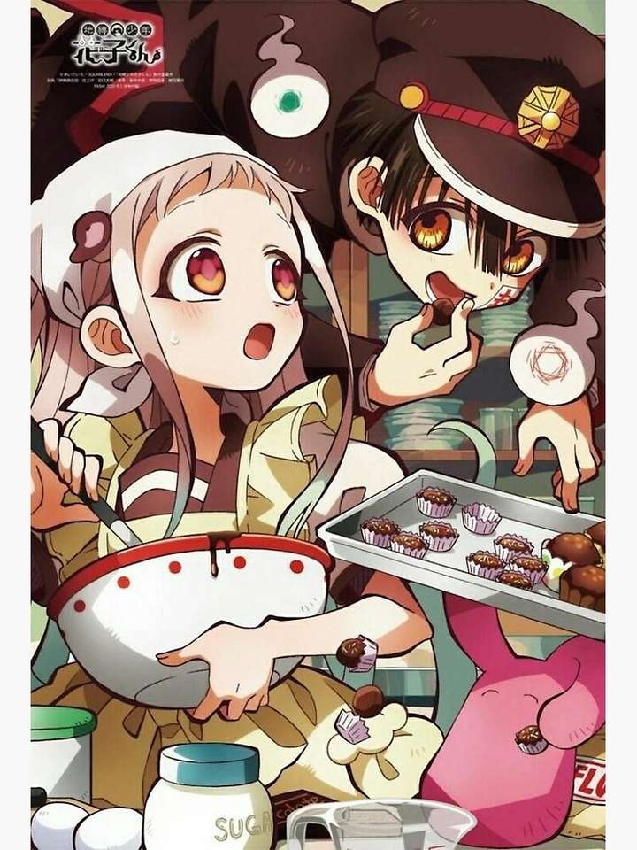 Hanako meu bandido rouba biscoitos puzzle online