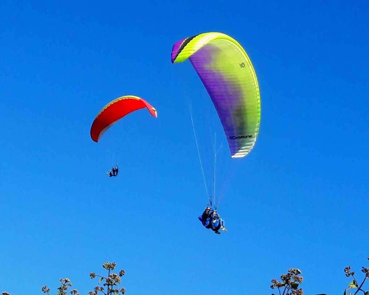 Paragliding vlucht online puzzel