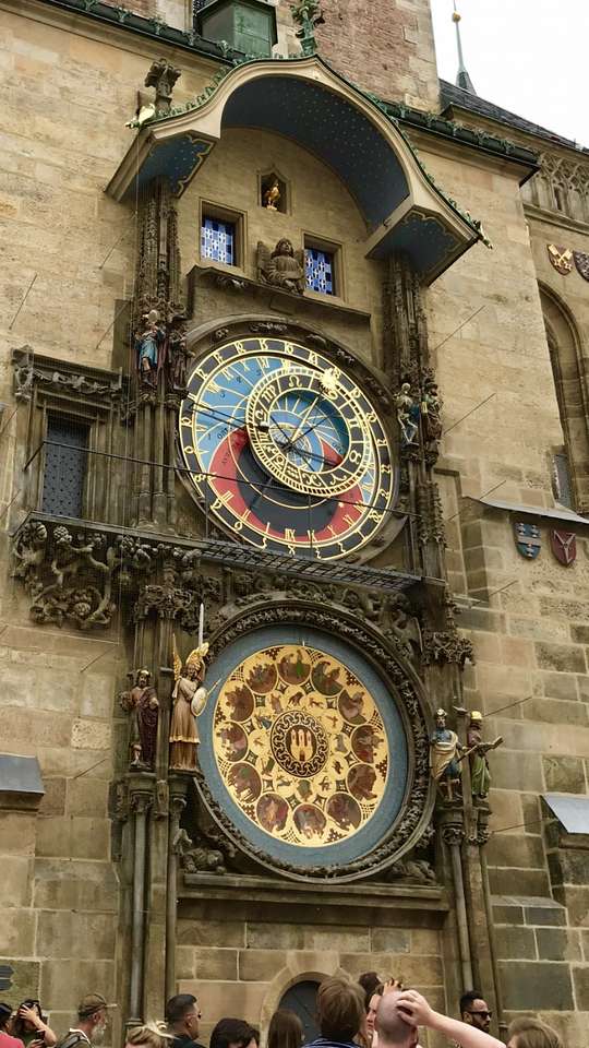 Uhr - Prager Altstadt Online-Puzzle