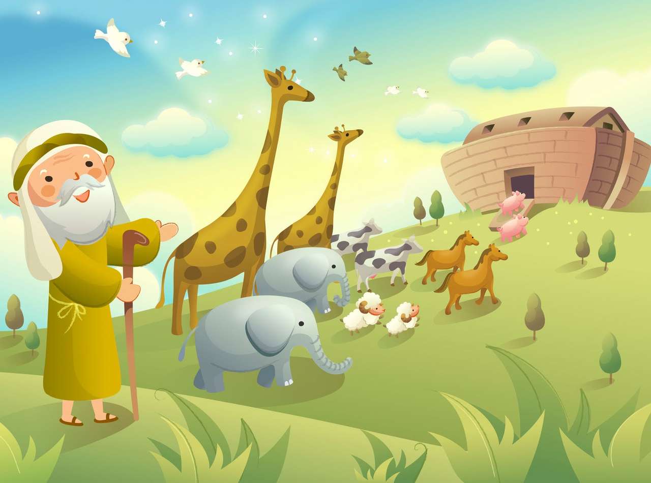 Arca de Noé. quebra-cabeças online