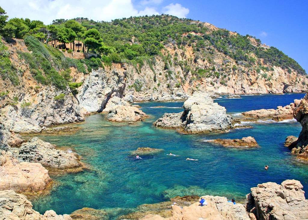 montanha e mar Sardenha quebra-cabeças online