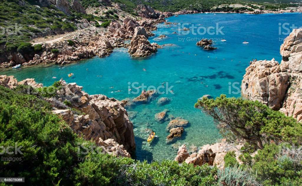 berg en zee Sardinië online puzzel