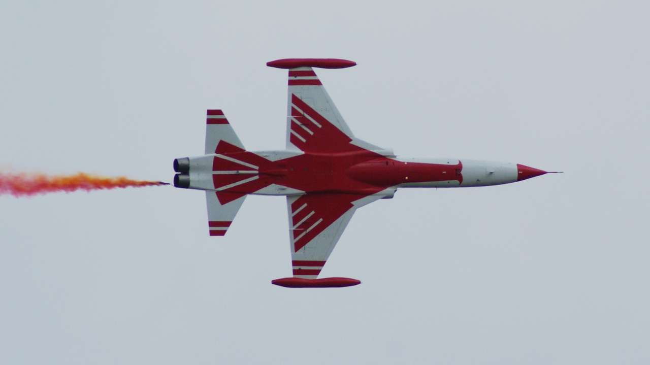 Canadair NF-5 Freedom Fighter. rompecabezas en línea