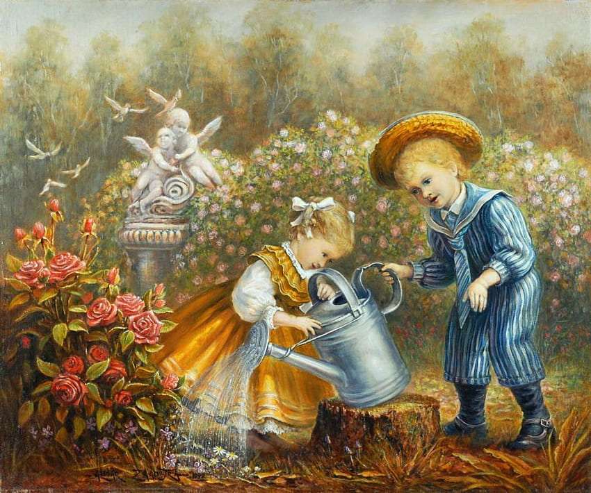 Victorian childhood :) online puzzle