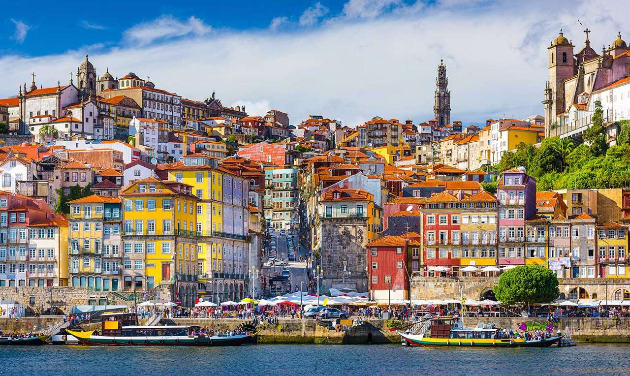 Porto a cores puzzle online