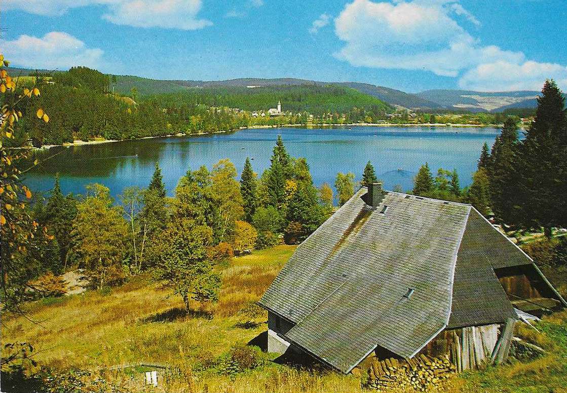 Titisee i Schwarzwald Pussel online
