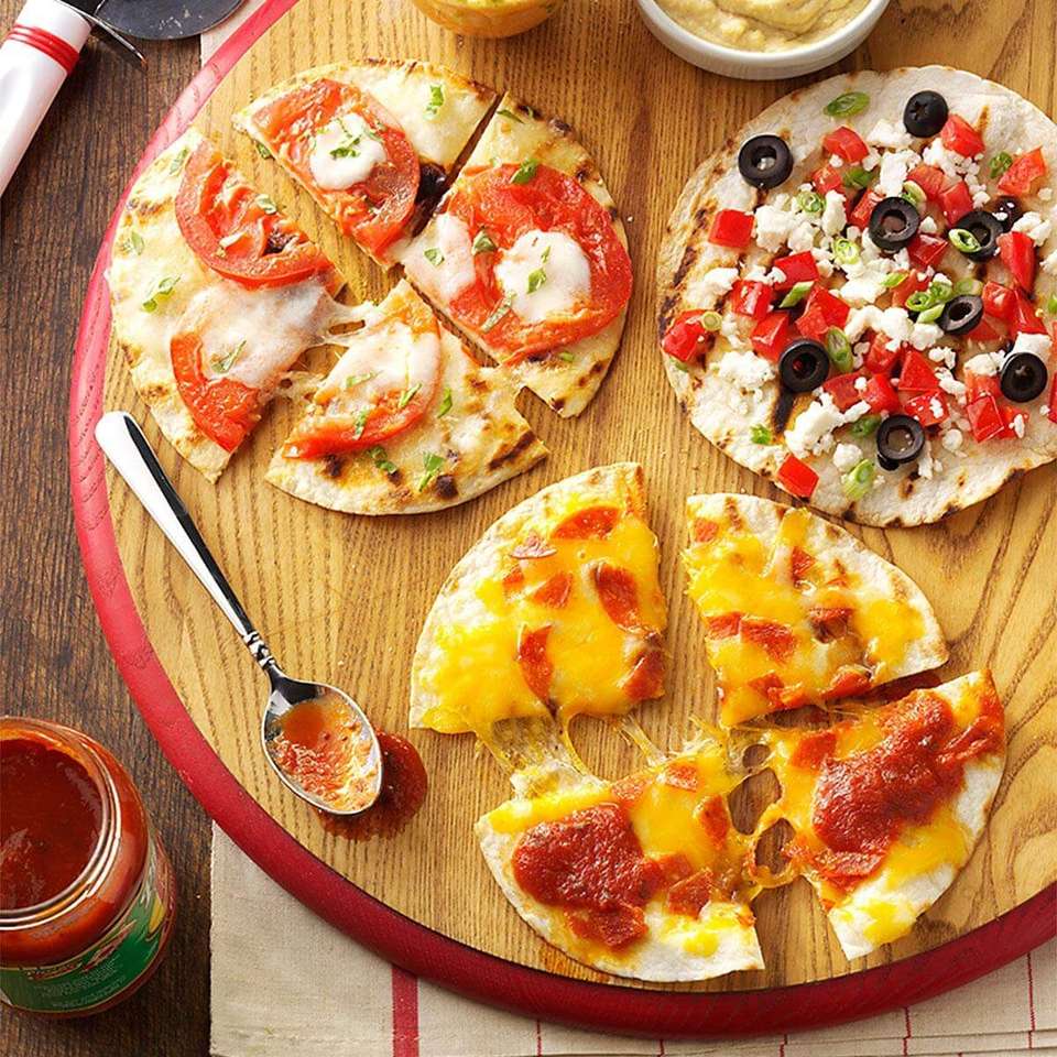 Gör din egen pizza Pussel online