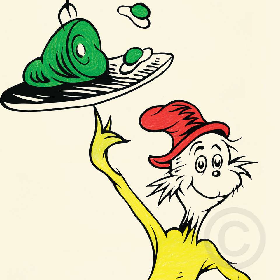 Green eggs and ham online puzzle