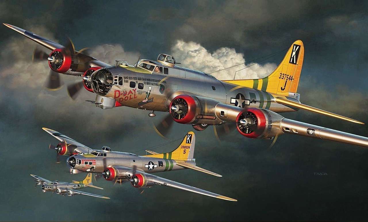 b-7, s flying fortress jigsaw puzzle online