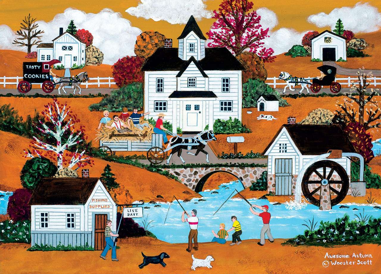 fantastico autunno puzzle online