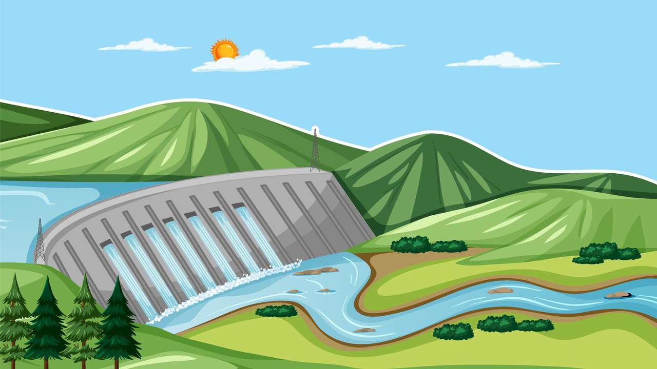 Dam 123 online puzzle