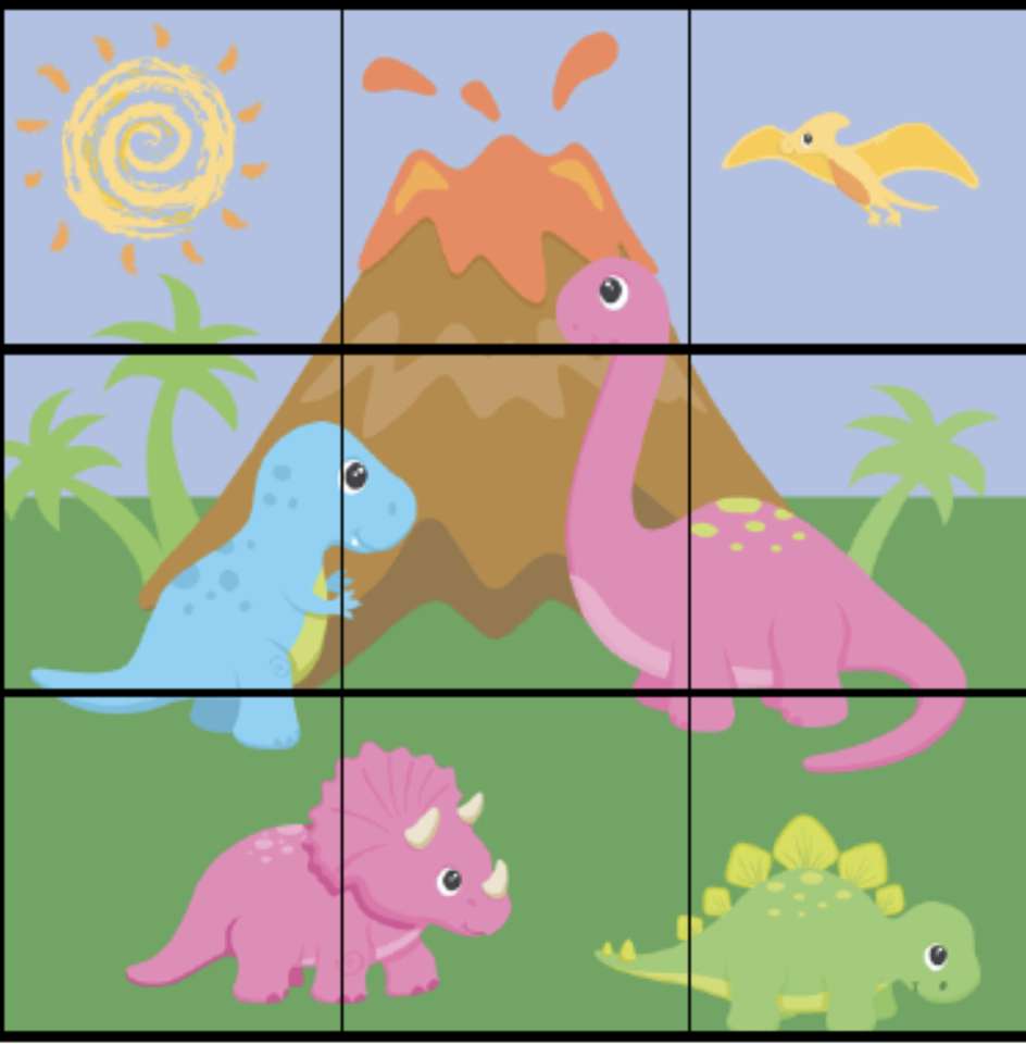 Die Dinosaurier Puzzlespiel online