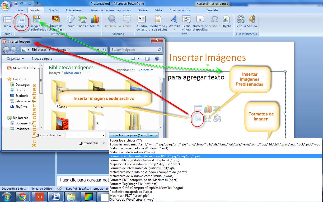 Insert images in PowerPoint jigsaw puzzle online
