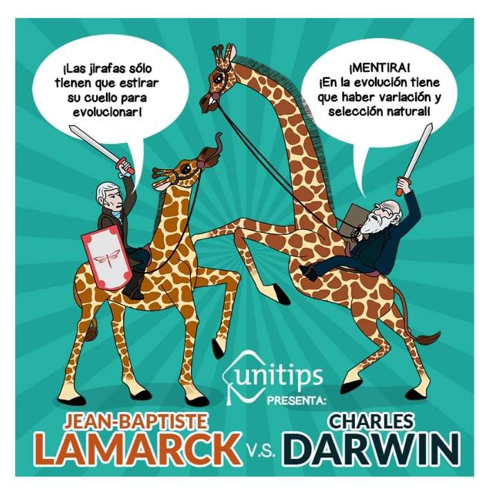 Lamarck und Darwin Puzzlespiel online